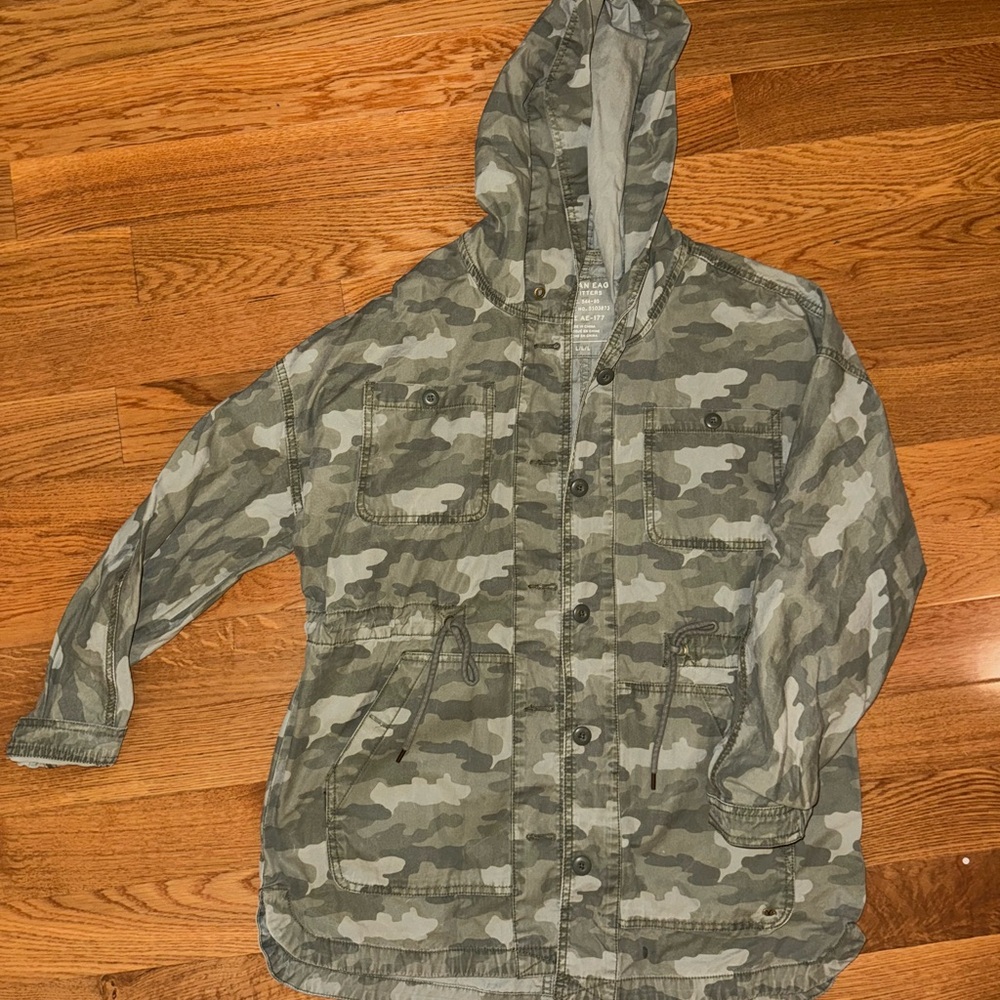 American Eagle camo jacket